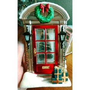 BATH & BODY WORKS HOLIDAY ENTRYWAY DOOR NIGHT LIGHT UP WALLFLOWER PLUG IN HOLDER